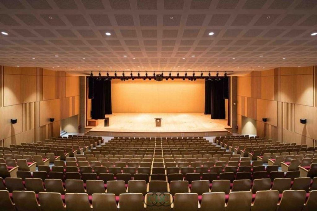 Những lưu ý khi thiết kế hội trường hiện đại, đạt chuẩn 2026 9 đảm bảo, kĩ thuật linh hoạt
