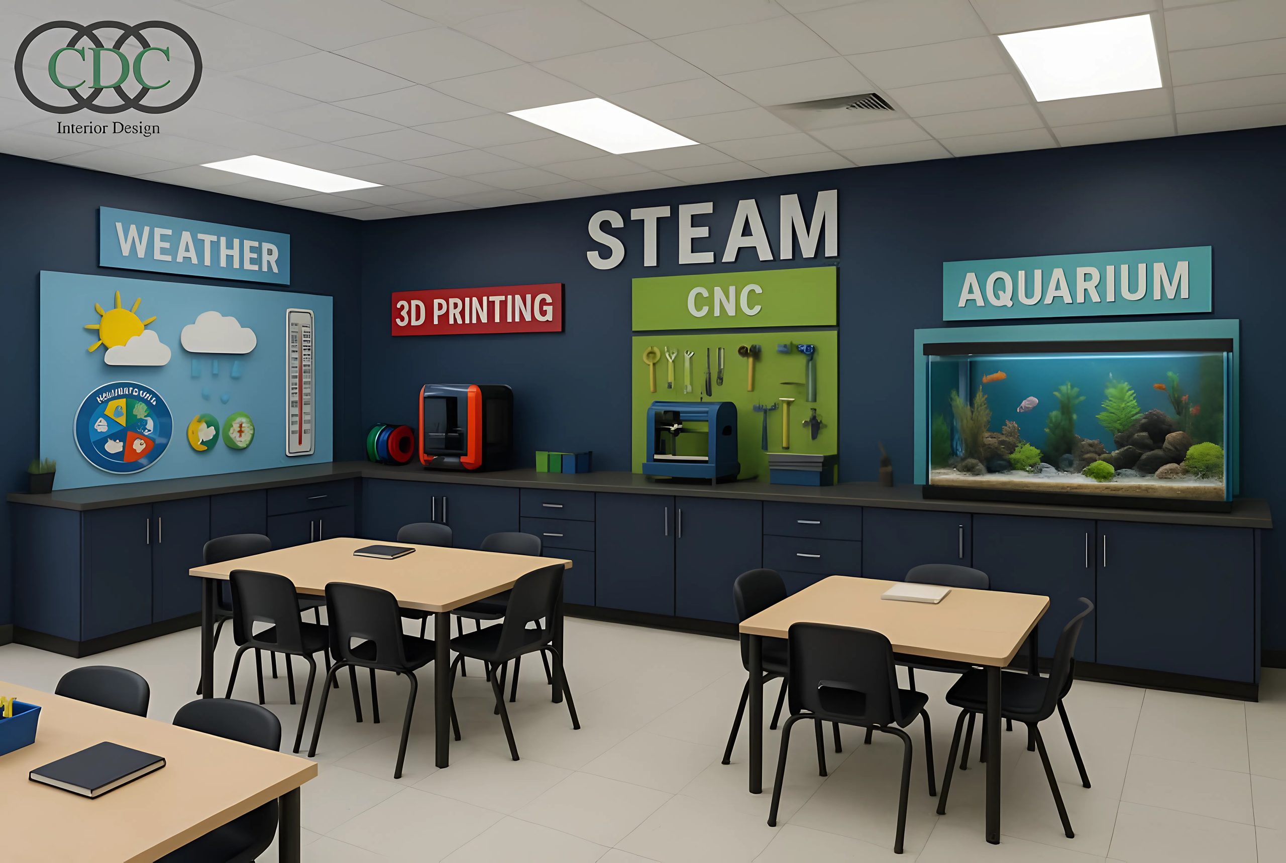 Thiết kế phòng học STEM