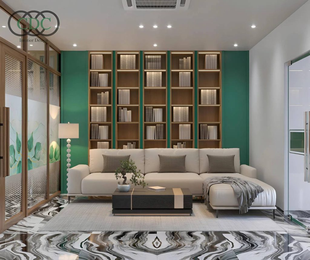 khong-gian-cho-danh-cho-khach-duoc-thiet-ke-doi-dien-quay-le-tan