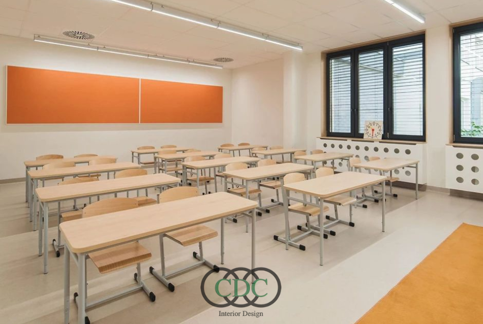 Thiết kế trường học chống ồn – chống nóng