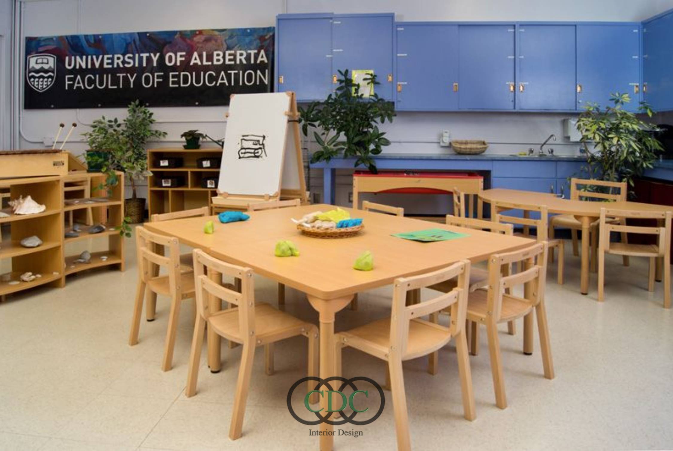 vật liệu nội thất trường học