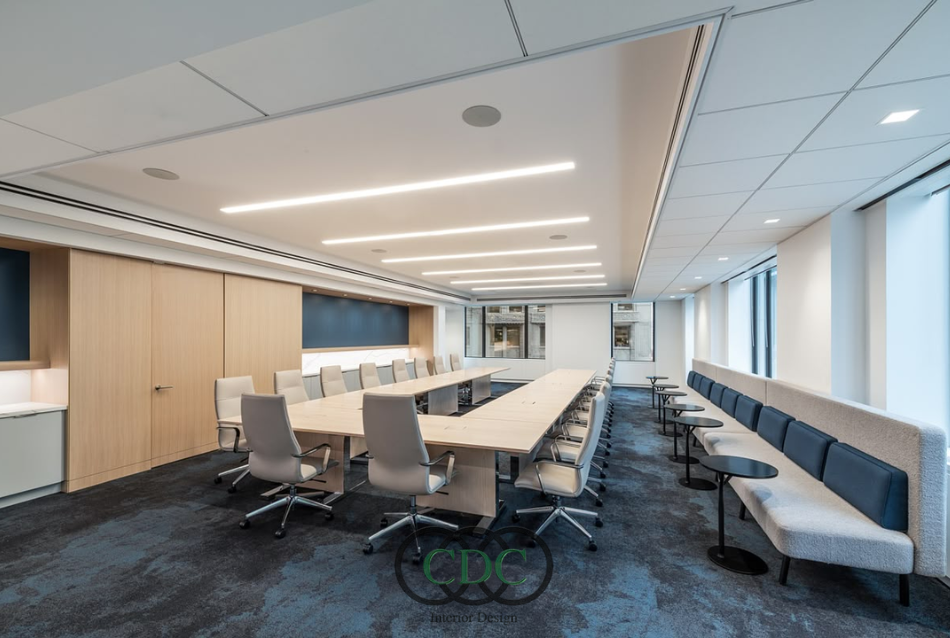 Thiết kế nội thất phòng họp trường học