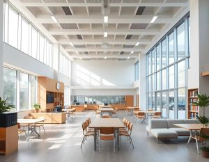 xu hướng thiết kế nội thất trường học