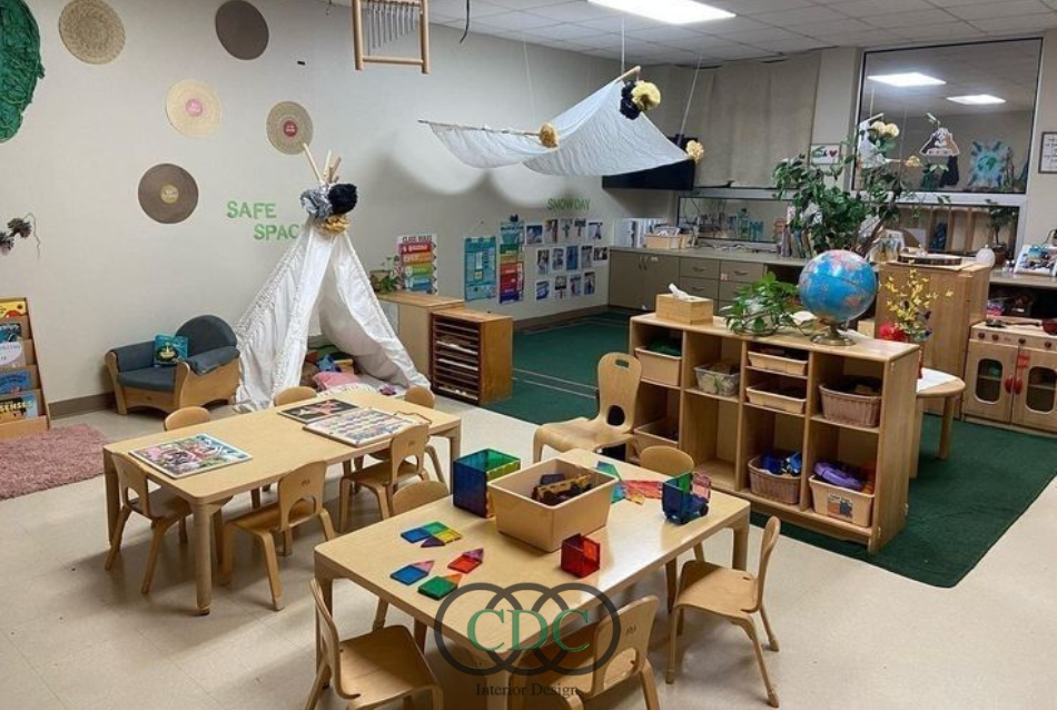 Thiết kế góc học tập cho trẻ mầm non