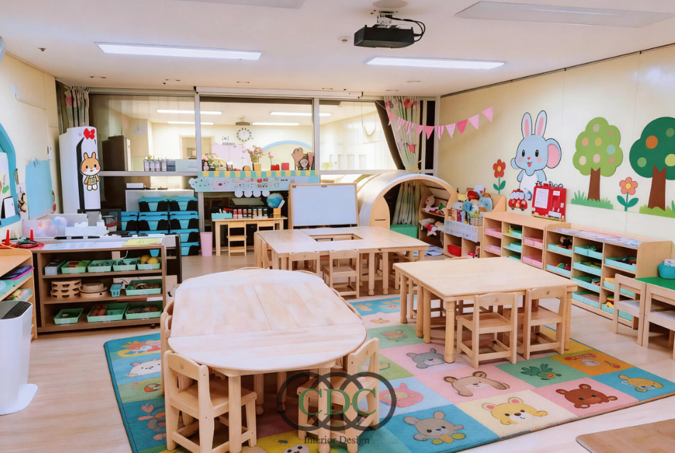 Thiết kế góc học tập cho trẻ mầm non