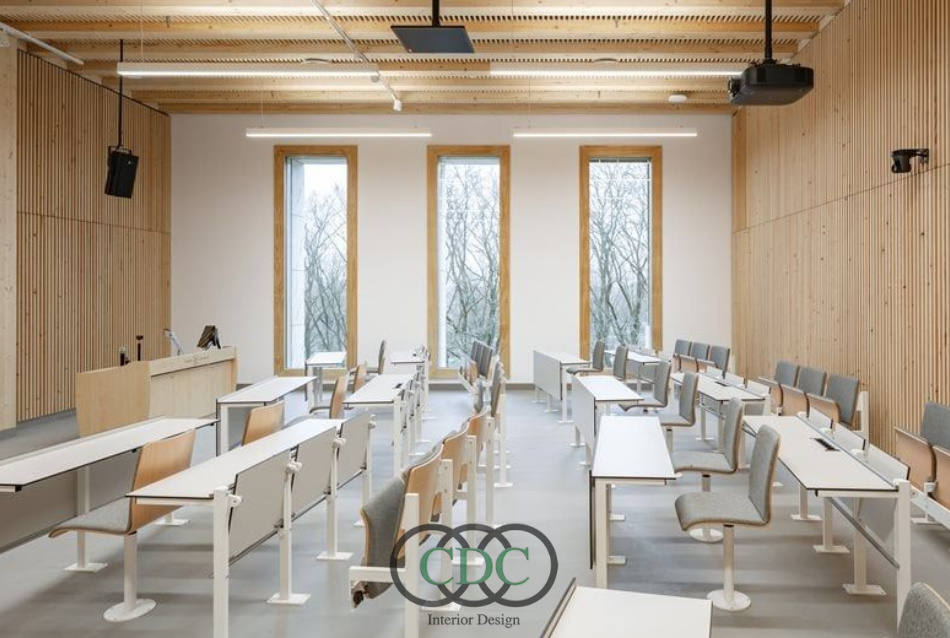 Thiết kế nội thất học viện đào tạo nghề