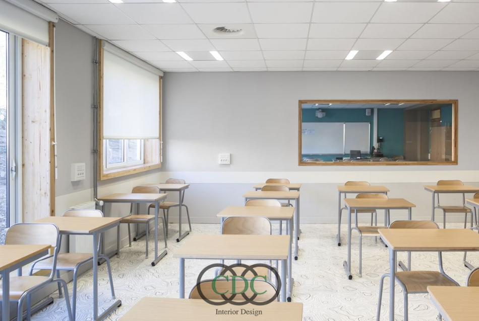Thiết kế nội thất học viện đào tạo nghề