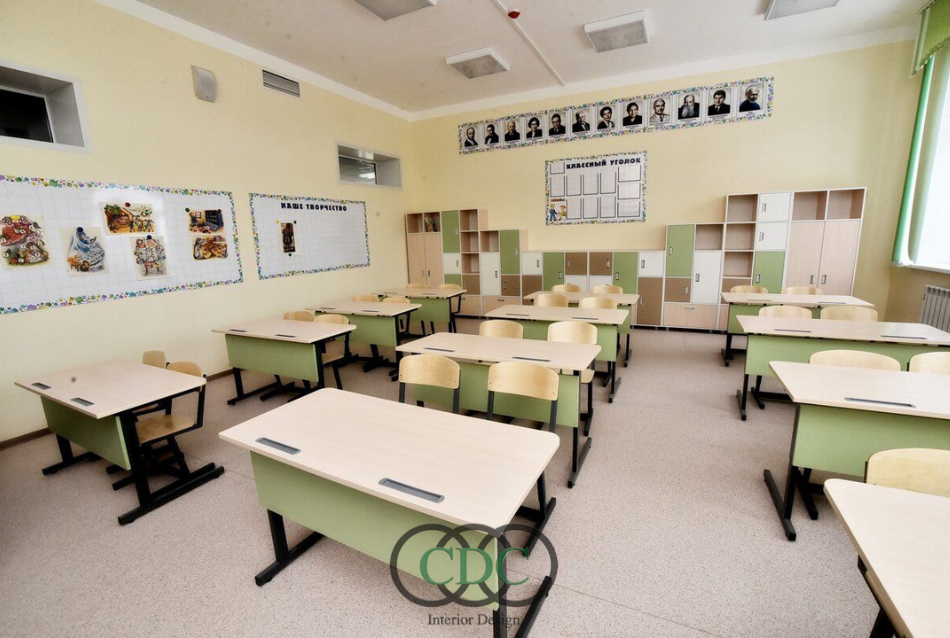 Thiết kế nội thất lớp học