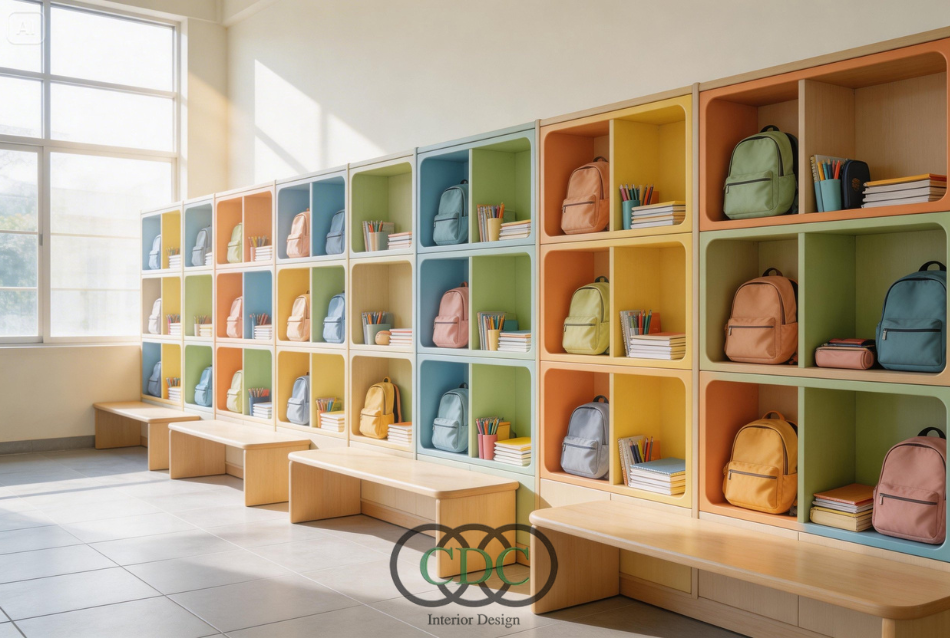 Thiết kế nội thất lớp học