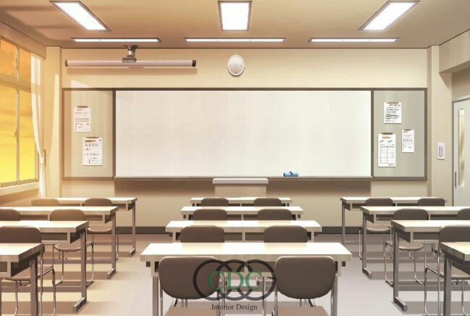 Thiết kế nội thất lớp học