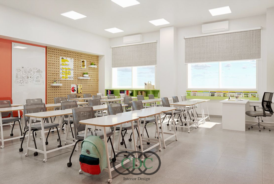 Thiết kế nội thất lớp học