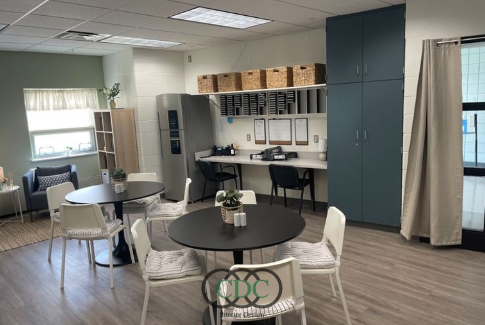 Thiết kế nội thất phòng giáo viên