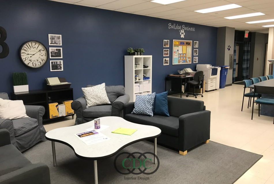 Thiết kế nội thất phòng giáo viên