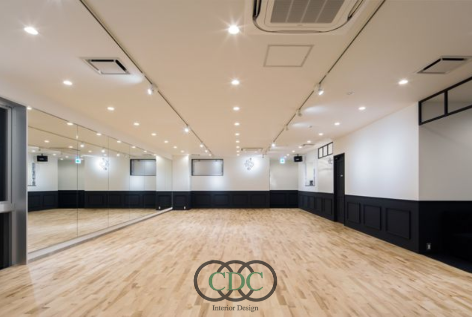 Thiết kế nội thất phòng học múa