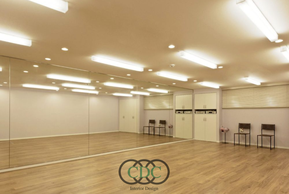 Thiết kế nội thất phòng học múa