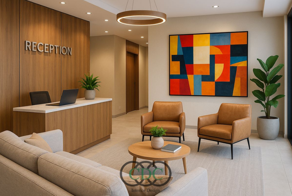 Thiết kế nội thất trung tâm đào tạo trong nhà phố