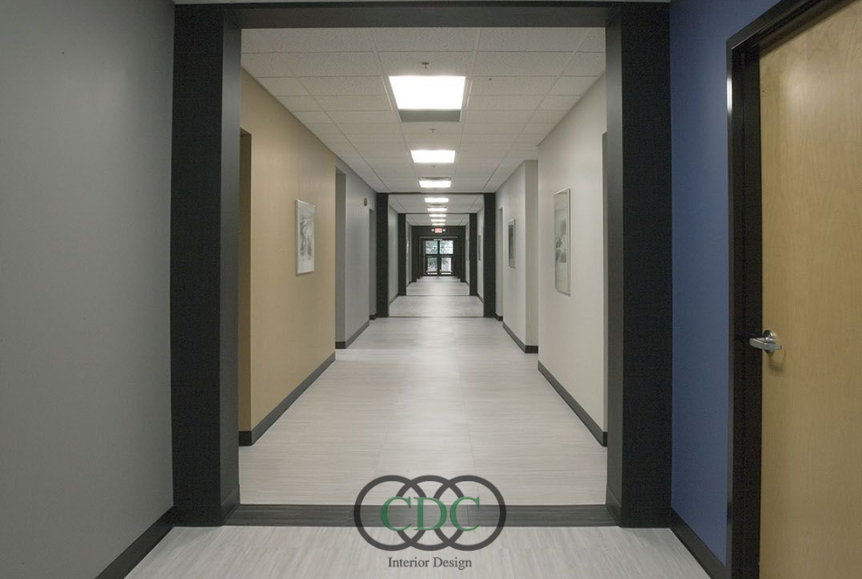 Thiết kế nội thất trung tâm đào tạo trong nhà phố