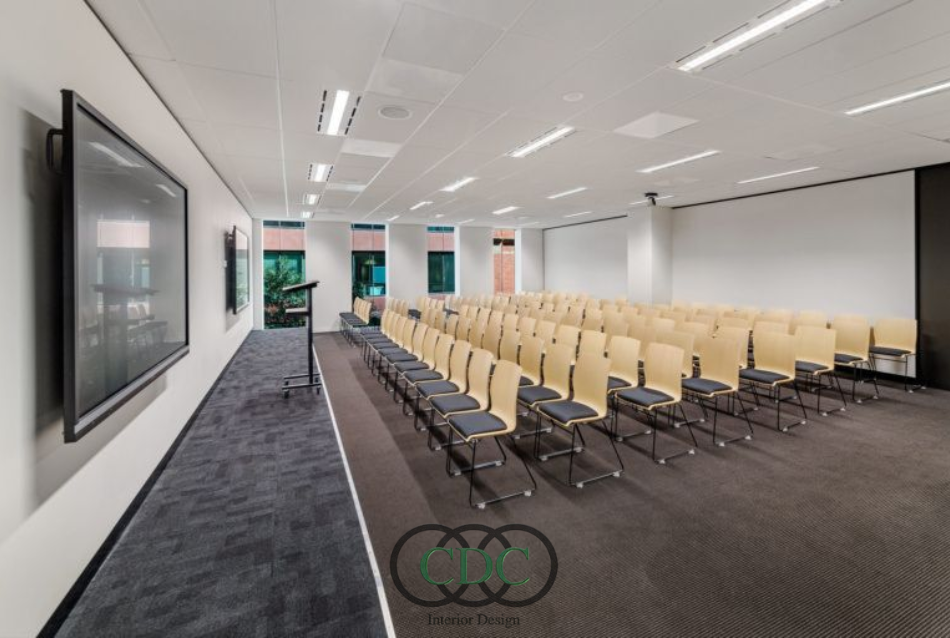 Thiết kế nội thất trung tâm đào tạo trong nhà phố