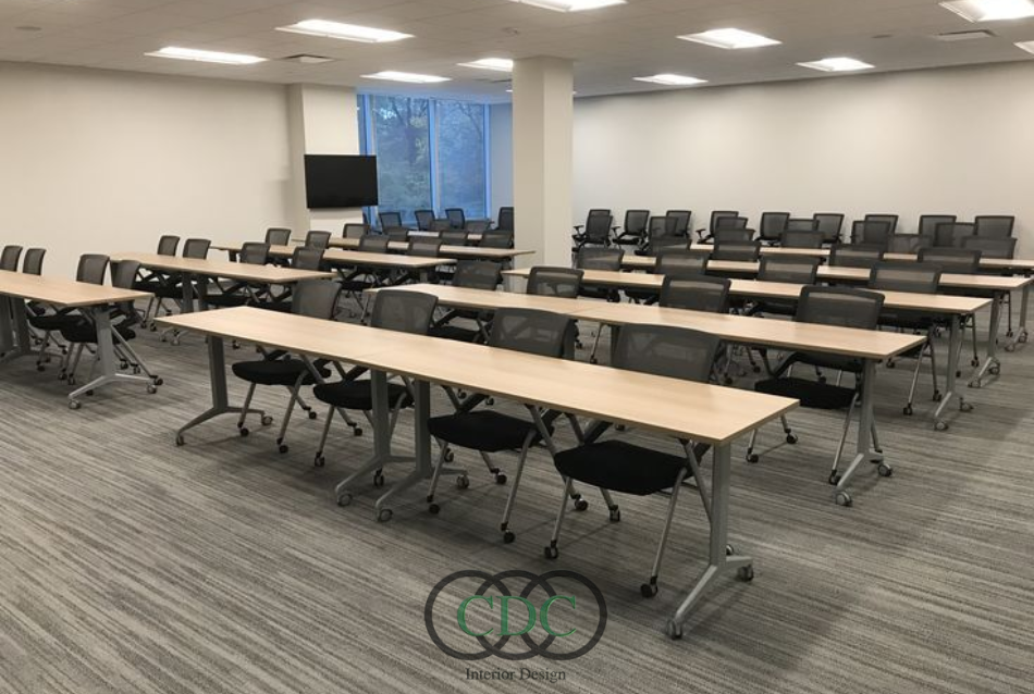 Thiết kế nội thất trung tâm đào tạo trong nhà phố