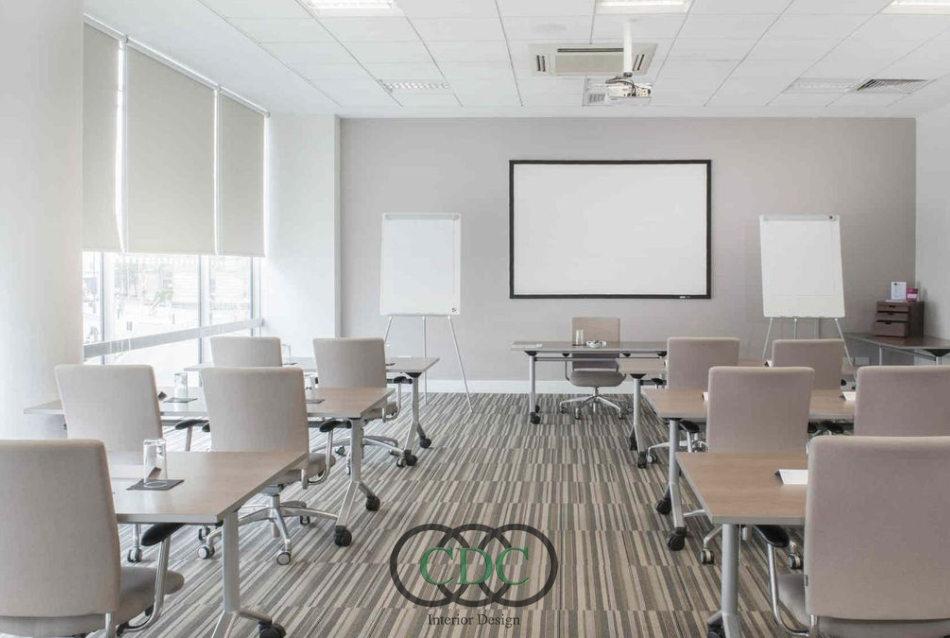 Thiết kế nội thất trung tâm đào tạo trong shophouse