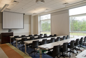 Thiết kế nội thất trung tâm đào tạo trong shophouse