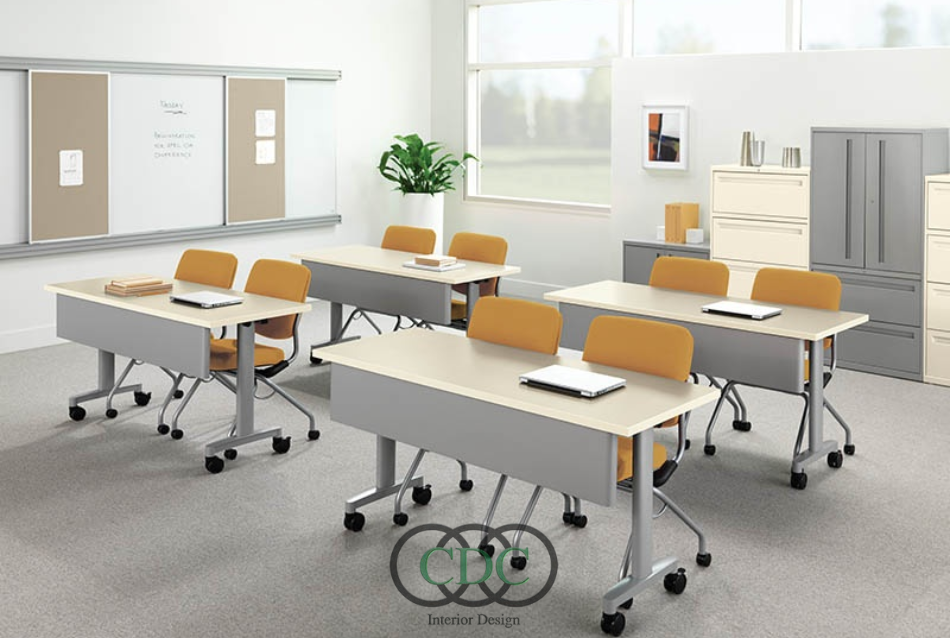 Thiết kế nội thất trung tâm đào tạo trong tòa nhà