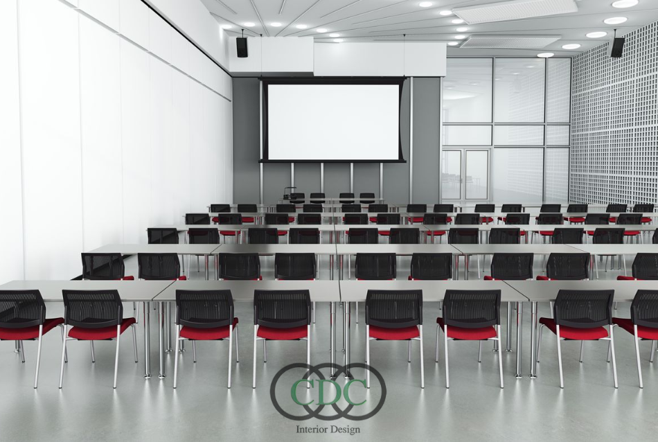Thiết kế nội thất trung tâm đào tạo trong tòa nhà