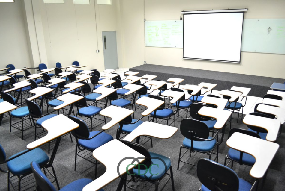 Thiết kế nội thất trung tâm đào tạo trong tòa nhà