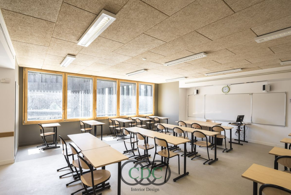 Thiết kế nội thất trường THPT nội trú