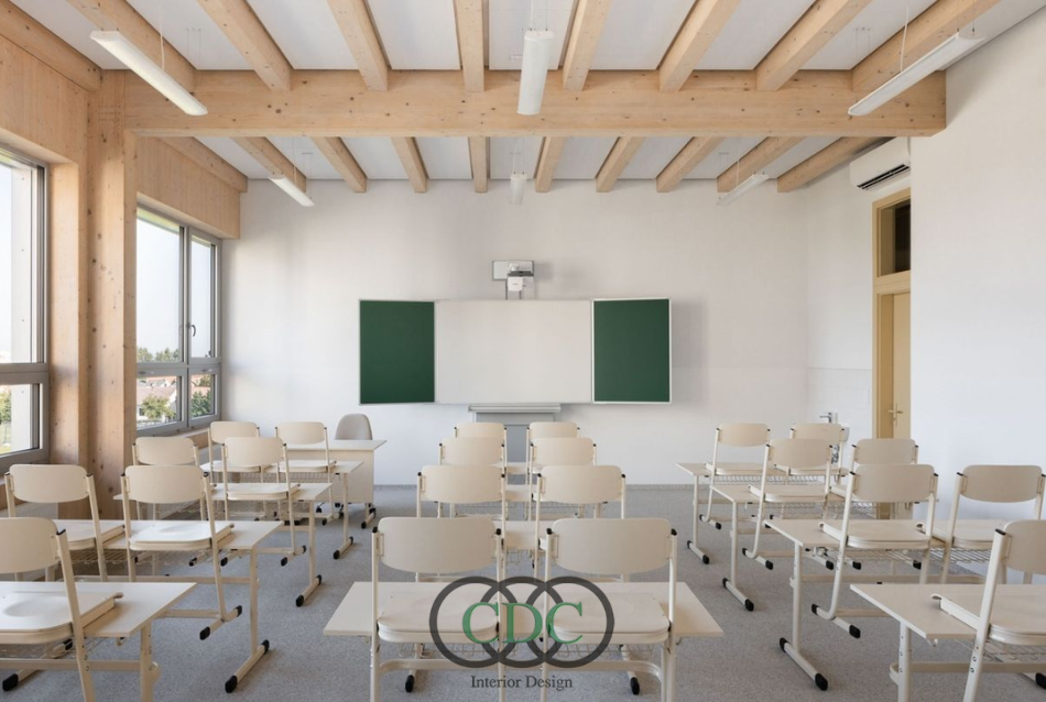 Thiết kế nội thất trường THPT nội trú