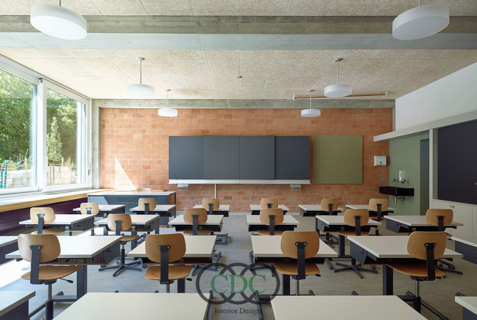Thiết kế nội thất trường THPT nội trú