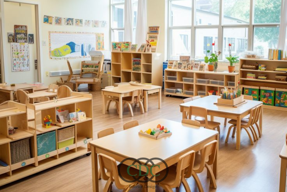 Thiết kế nội thất trường mầm non biệt thự