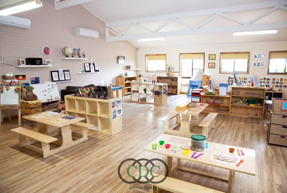 Thiết kế nội thất trường mầm non trong chung cư