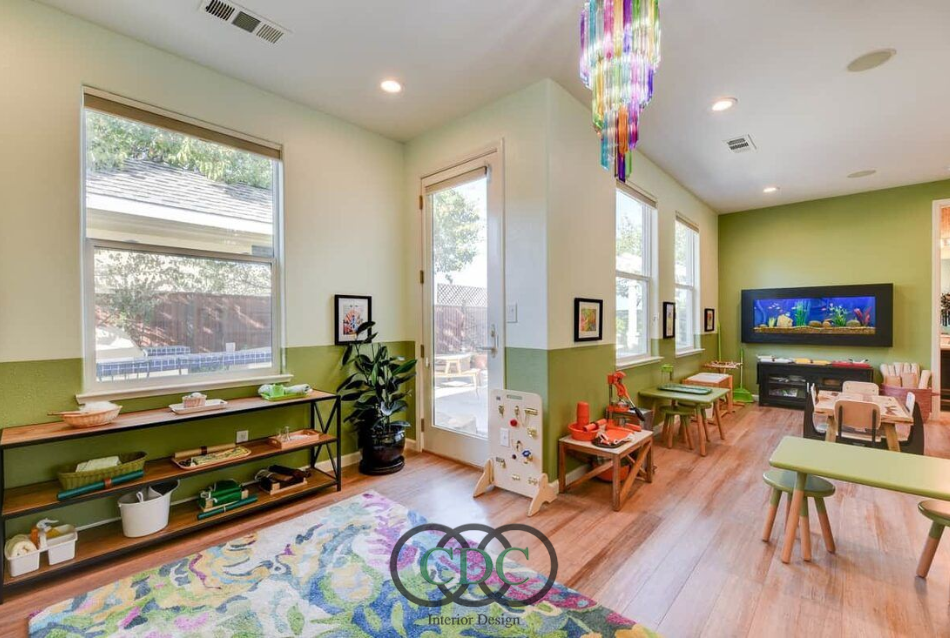 Thiết kế nội thất trường mầm non trong chung cư