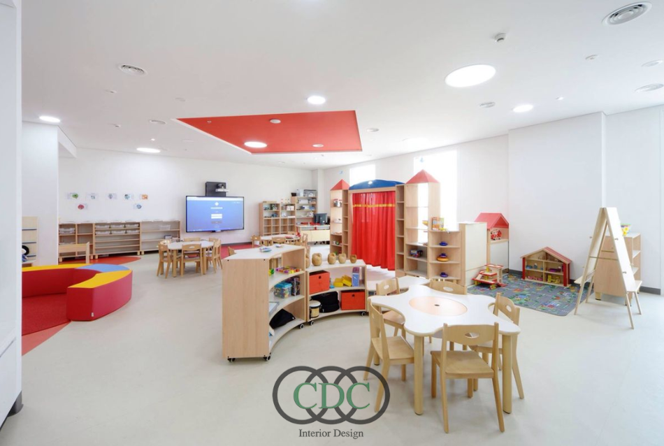 Thiết kế nội thất trường mầm non trong chung cư