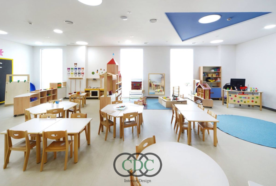 Thiết kế nội thất trường mầm non trong shophouse