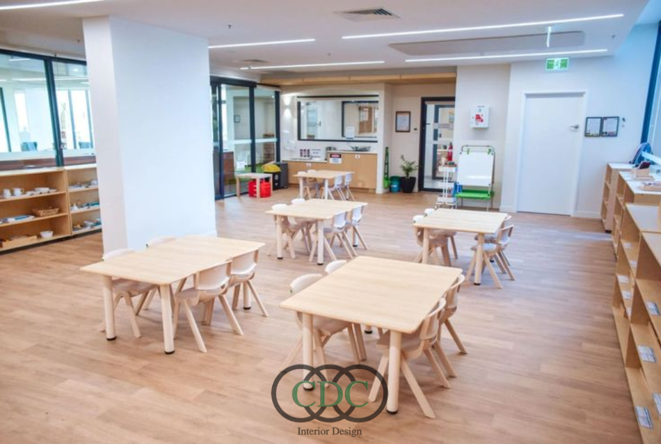 Thiết kế nội thất trường mầm non trong shophouse