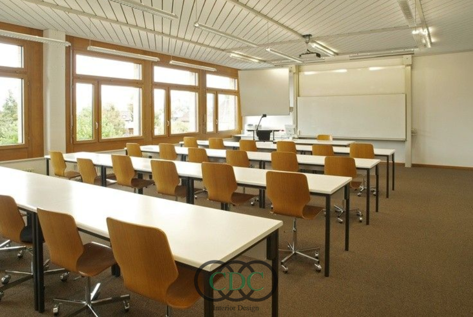 Thiết kế nội thất trường tiểu học bán trú