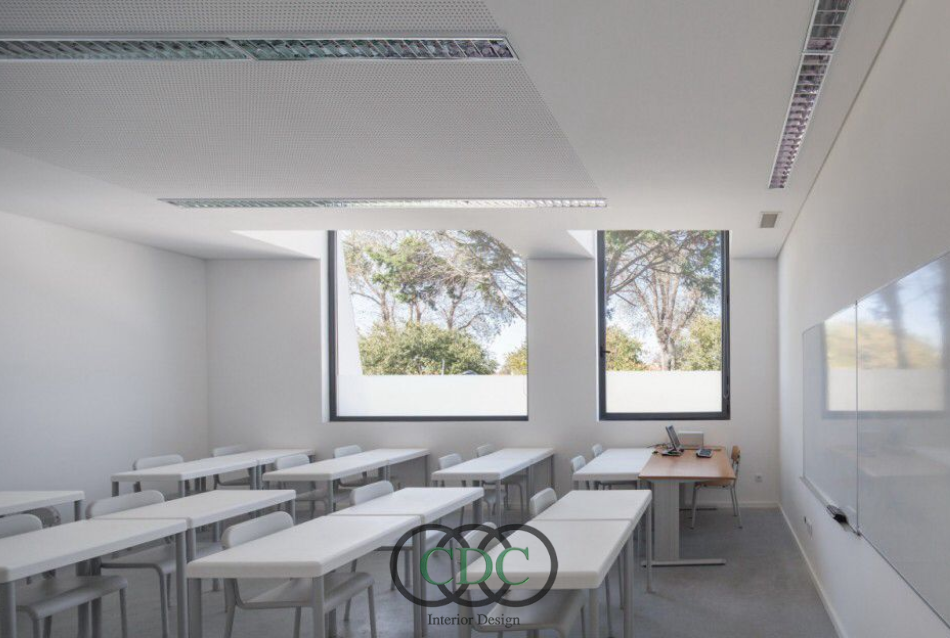 Thiết kế nội thất trường tiểu học liên cấp 