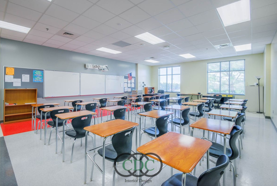 Thiết kế nội thất trường tiểu học trong khu đô thị