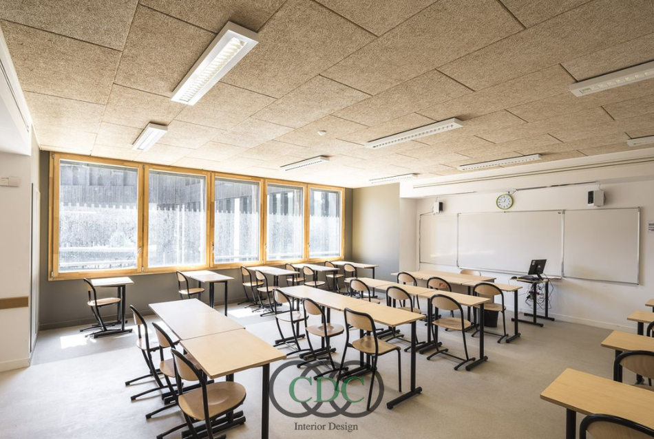 Thiết kế nội thất trường tiểu học trong khu đô thị