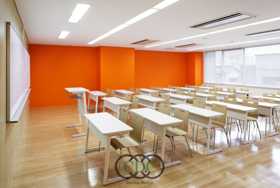 Thiết kế nội thất trường tiểu học trong mô hình trường liên cấp