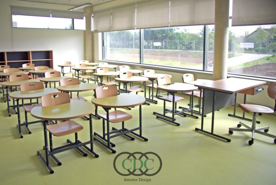 Thiết kế nội thất trường tiểu học trong mô hình trường liên cấp