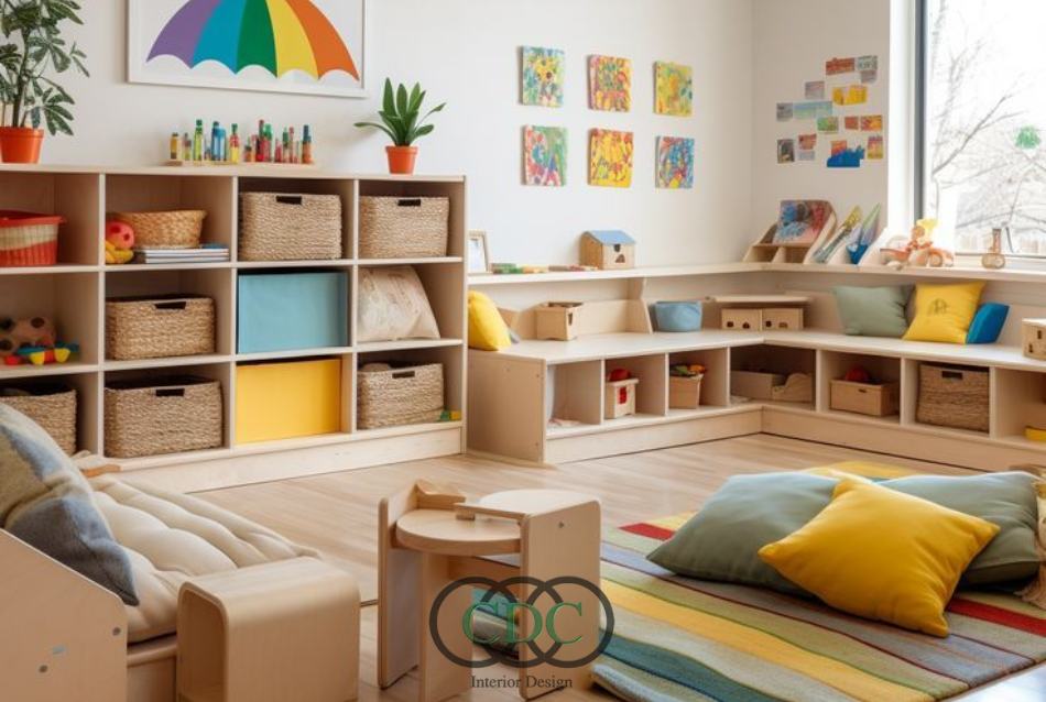 Thiết kế sàn gỗ lớp học