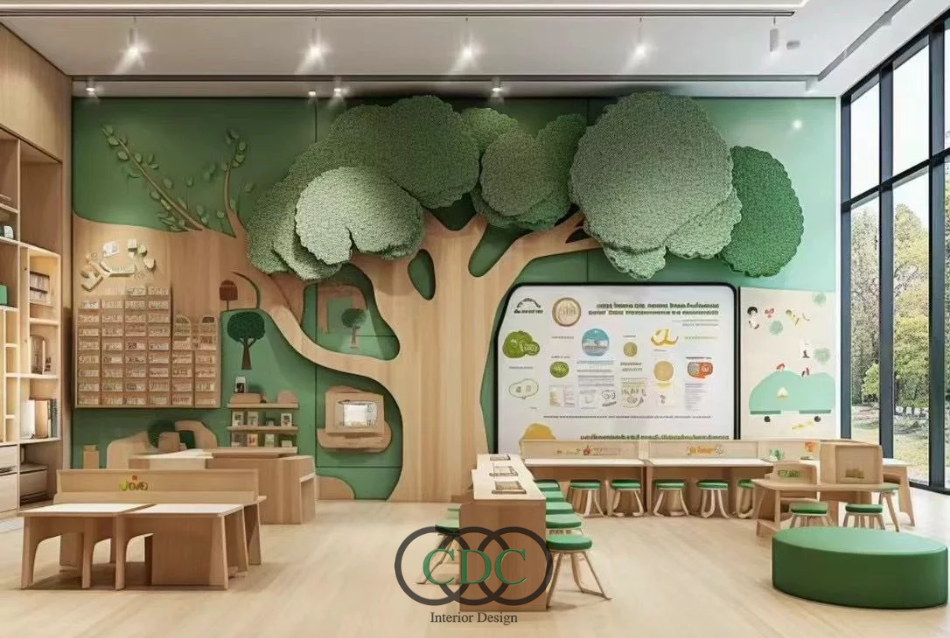 Thiết kế trường mầm non sáng tạo