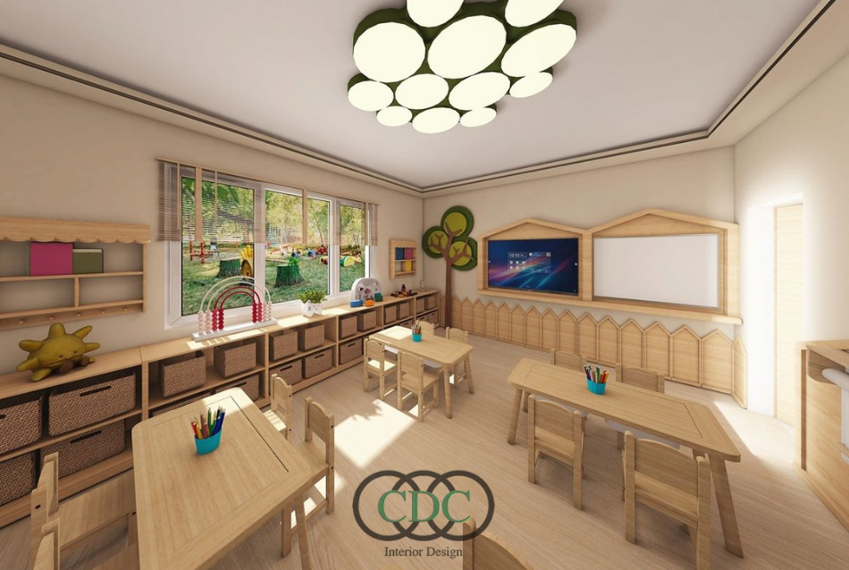 Thiết kế trường mầm non sáng tạo