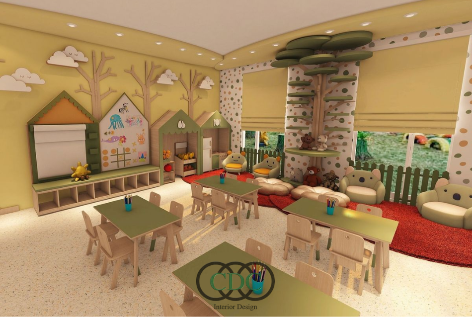 Thiết kế trường mầm non sáng tạo