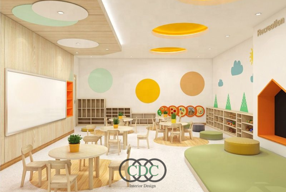 Thiết kế trường mầm non sáng tạo