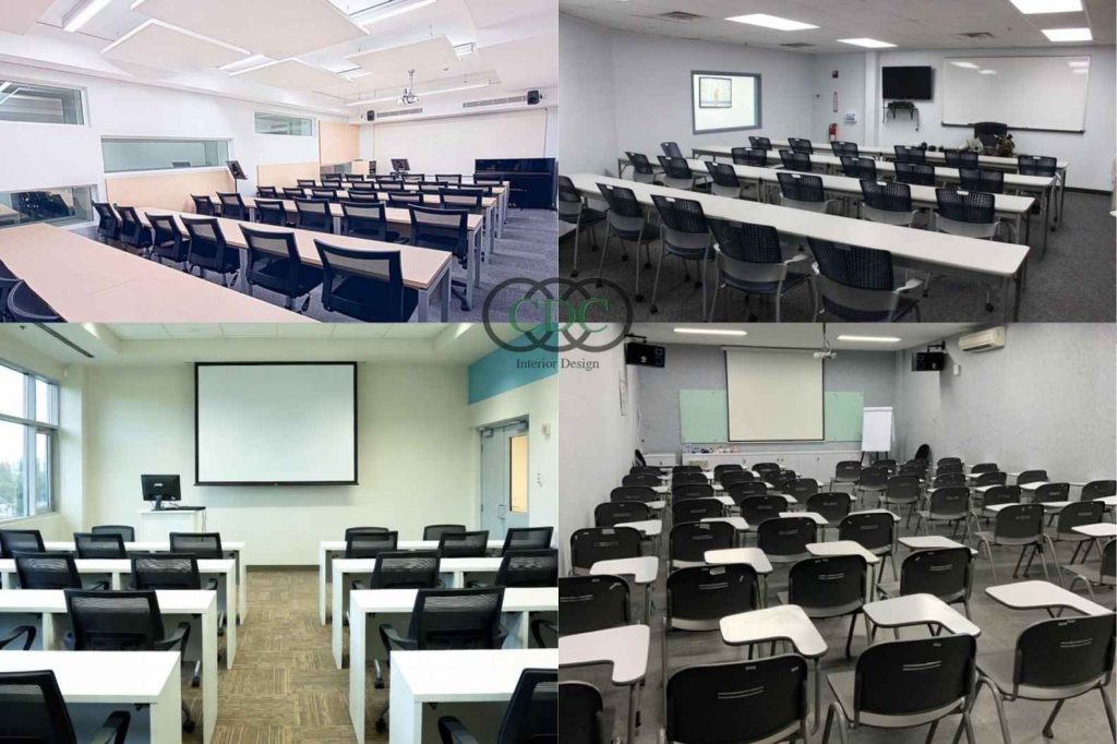 mẫu các lớp học hế thống anh ngữ