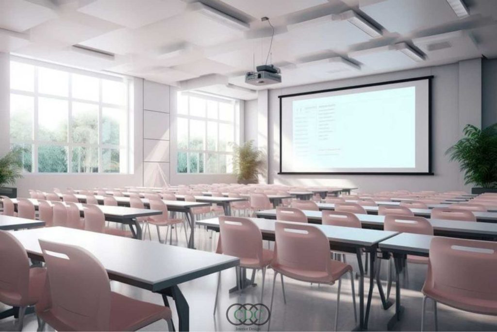 Sản xuất nội thất cho phòng học 3 Mẫu nội thất phòng học